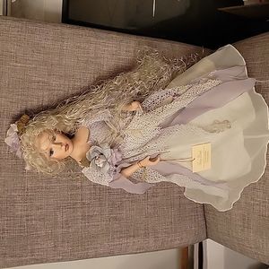 SHOW STOPPERS FAIRY LAMP -  PORCELAIN FAIRY DOLL LAMP 16"